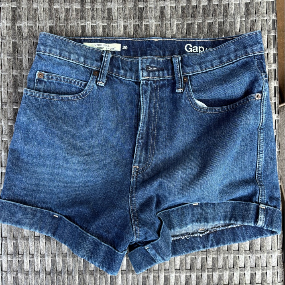 Never worn high rise denim jeans